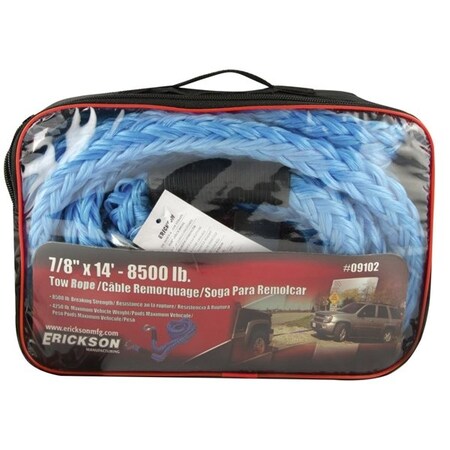 Tow Rope,7/8 In.X14' 8500#